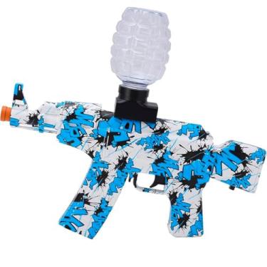 Imagem de Metralhadora de Água Elétrica Automática, Pistola de Água para Crianças, Brinquedo Aquático com Bateria