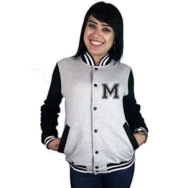 Imagem de Jaqueta College Feminina Universitária Americana - Letra T