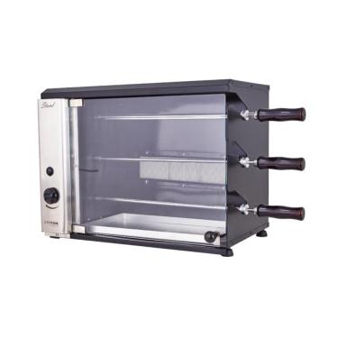 Imagem de Churrasqueira A Gás Natural De Bancada Vertical Titan Stand 3 Espetos Giratórios 220v