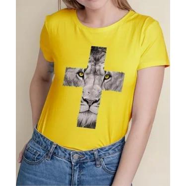 Imagem de Camiseta Camisa Adulto Feminina Masculina Algodão Gospel Religiosa Eva