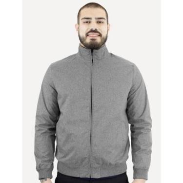 Imagem de Jaqueta Aramis Masculina Bomber Dupla Preta/Grafite Mescla-Masculino