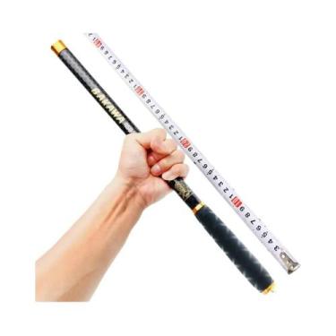 Imagem de Vara De Pesca Telescópica Em Fibra De Carbono BAKAWA 3.6M-7.2M Para Pe