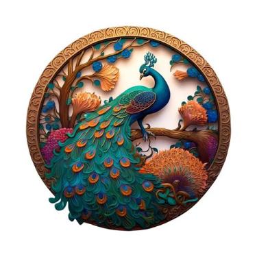 Imagem de Quebra-Cabeças De Madeira 3D Em Forma De Peixe, Pássaro E Animais Para