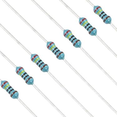 Imagem de YOKIVE 100 peças de resistores de 240 Ohm, resistor fixo de filme metálico de 1/4 W (0,25 W), resistores de tolerância +/-1%, certificado ROHS