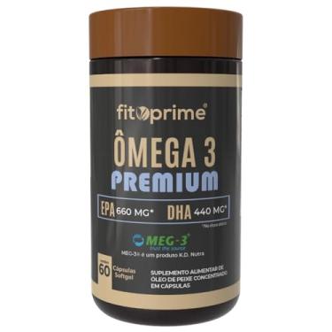 Imagem de Ômega 3 Concentrado Premium Óleo de Peixe 1000mg Com Selo Meg-3® 60 Cápsulas Fitoprime