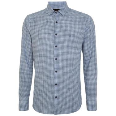 Imagem de Camisa Individual Slim Xadrez Masculino-Masculino