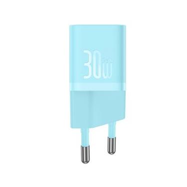 Imagem de Carregador de Parede Baseus GaN5 mini 1C 30W Baseus Azul - CCGN070603