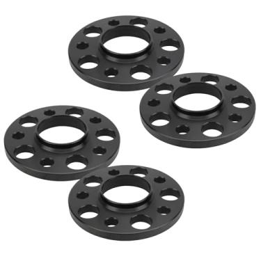 Imagem de IRONTEK Espaçadores de roda de 5 x 112 mm compatíveis ou Mercedes-Benz W204 W208 W209 (traseiro) W216 (traseiro) AMG C-Class CLK55 CLK320, CLK430 CL500 CLK550, afinação forjada de 5 terminais, furo de