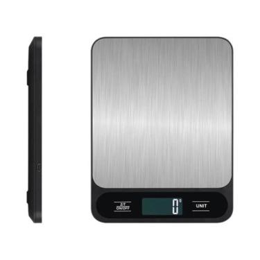 Imagem de Balança Digital De Cozinha 10kg 1g Em Aço Inoxidável, Balança Eletrôni