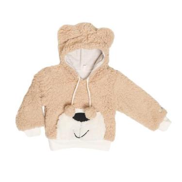 Imagem de Casaco Pelo Forrado Duplo Bebê Menina Inverno Lessa B8862-Feminino