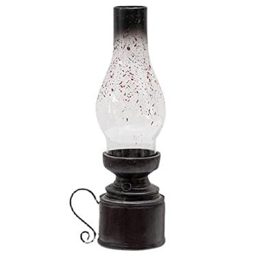 Imagem de Castiçal retrô nórdico com alça candelabro de vidro abajur ornamentos decorativos de mesa adequado para sala de estar, estudo, sala de chá, mesa de velas (pequena)