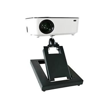 Imagem de Suporte para projetor, suporte de mesa universal, dobrável, telescópico, elevação, projetor, mesa de colocação, prateleira para projetor