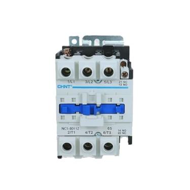 Imagem de Contator elétrico industrial NC1-8011Z DC 24V DC36V DC48V DC110V DC220V NC1-8011 LC1 (Cor: Nc1-8011z Dc110v)