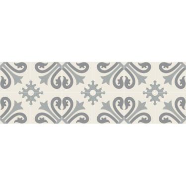 Imagem de Adesivo Vinil Para Piso Cozinha Azulejo Lavável - Cinza