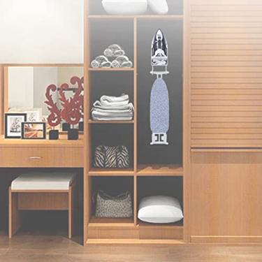 Imagem de GLOGLOW Suporte de Ferro, Organizador de Ferro Elétrico para Tábuas de Passar Roupa Com Slot de Armazenamento de Fio Independente, para Armário de Hotel Suporte de Branco, Organizador de Elétrico