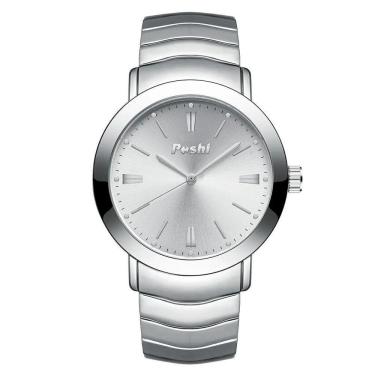 Imagem de Relógio Masculino Poshi 945 à Prova D'água Prata