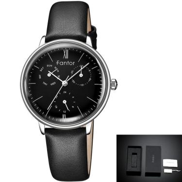 Imagem de Relógio Feminino Fantor Wf1008l à Prova D'água Prata