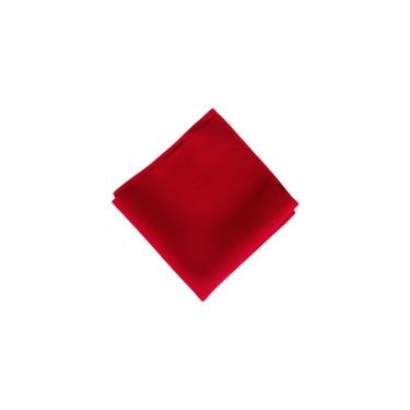 Imagem de Kit Guardanapos Basic 2 Peças 35cm x 35cm 100% Poliéster Tecido Oxford - Vermelho