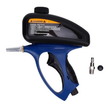 Imagem de Fafeicy Pistola de Jateamento de Areia, 90psi, 510ml, Capacidade, Portátil, Portátil, Com Alça Ergonômica, para Remoção de Escala de Ferrugem de Pintura