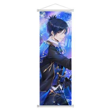 Imagem de Pintura de parede em tela Hitmans Reborns Hibaris Kyoyas Anime - yiwei