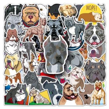 Imagem de Pacote de adesivos American Bully Dog, vinil de desenho animado, 50 un
