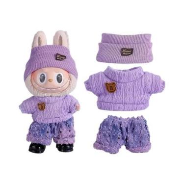 Imagem de Conjunto De Roupa E Sapatos Para Boneca Labubu De 17cm, Acessórios DIY