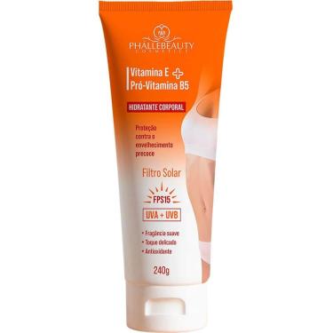 Imagem de Phállebeauty - Hidratante Corporal Vitamina E Pró-vitamina B5 Filtro Solar 240g
