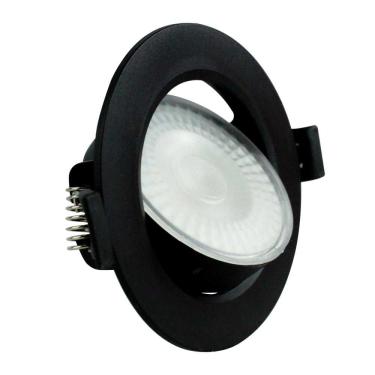 Imagem de Spot Led 7w Redondo 6500k Preto Bivolt Foxlux
