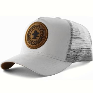 Imagem de Boné Sacudido`s Logo Caipira - Suede Branco