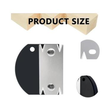 Imagem de Ferramenta De Marcenaria Para Chanfrar, Raspar, Rebarbar E Acabamento 