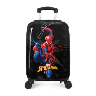 Imagem de Mala de Bordo Spider-Man Preto Luxcel MF10526AG Lançamento 2026