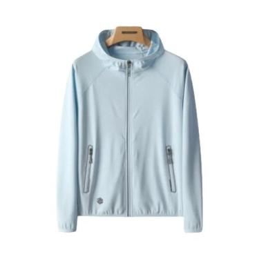 Imagem de Jaqueta Masculina De Verão Fina E Respirável Com Proteção Solar Para A