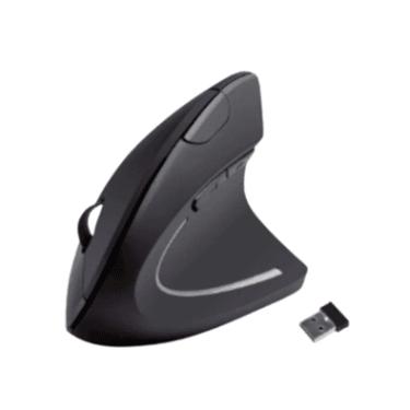 Imagem de Mouse Sem Fio Ergonômico, 6 botões, DPI Ajustável (800/1200/1600)