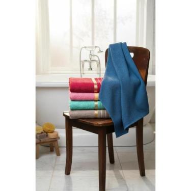 Imagem de Kit 4 Toalhas Banho Gigante 70x135cm - Toque Aveludado - Congratulatio