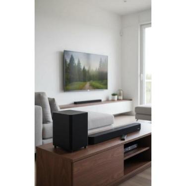 Imagem de Barra de Som Preta: Som Imersivo e Potente - Congratulations Store