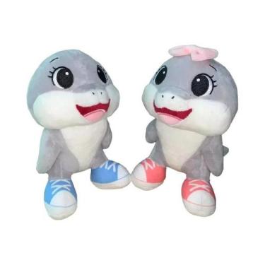 Imagem de Pelúcia De Tubarão Kawaii Italian Brainrot, Boneca De Anime Macia, Bri