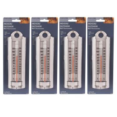 Imagem de Termômetro Taylor 5135N Interno e Externo Kit com 4 Unidades