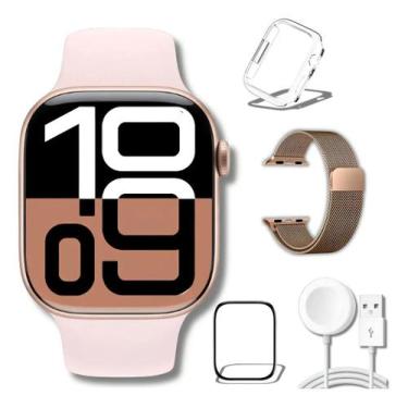 Imagem de Relógio Smartwatch Série 11 Microwear Responde Mensagens, ligações,Not