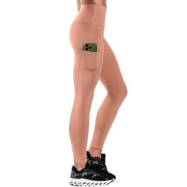 Imagem de Calça Legging Fitness Cós Alto Com Bolso Suplex-Feminino