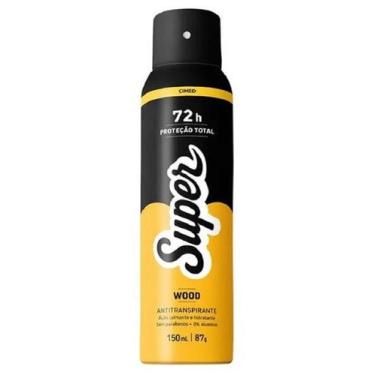 Imagem de Desodorante Aerosol Super Proteção Total 72H Wood Cimed