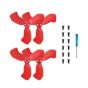 Imagem de Kit de Hélices para Drone Sunnylife NE2-2217S Compatível com DJI Neo 2 Vermelho