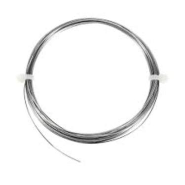 Imagem de 3 Arames, Fios de Aço Inox Polido Brilhante Mole 0,40mm, 10 Metros, AI