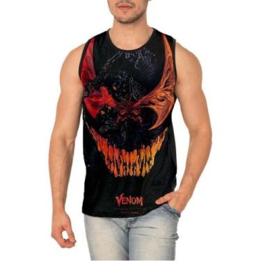 Imagem de Camiseta Regata Venom Full Print Ref:61 - Smoke