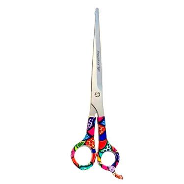 Imagem de Tesoura de Tosa Curva 6.5 Mosaico Pet shop PrecisionEdge