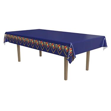 Imagem de Beistle Toalha de mesa medieval, 137 cm x 274 cm