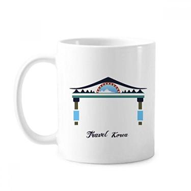 Imagem de Tradicional Memorial Arch In Korea Caneca clássica de cerâmica branca presente com alças 350 ml
