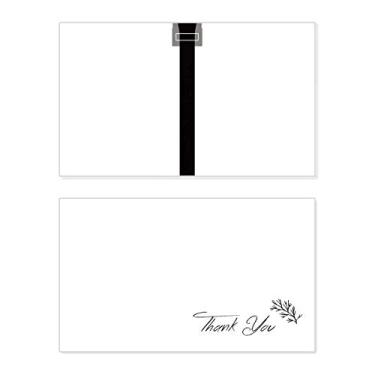 Imagem de Cabo de Internet preto padrão plugue cartão de agradecimento aniversário comemorações casamento agradecimento