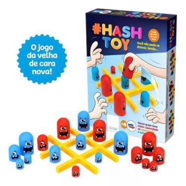 Imagem de Jogo Da Velha Hash Toy Infantil Tabuleiro Interativo - Paki Toys