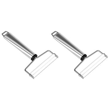 Imagem de Baglaum 2X Fatiador de Queijo Ajustável, Fatiador de Queijo, Fatias de Queijo para Queijo Mussarela, Queijo Americano, Queijo Suíço, Cheddar