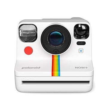 Imagem de Polaroid Now+ Câmera controlada por aplicativo de filme instantâneo tipo I de 2ª geração conectada por Bluetooth - branca (9077)